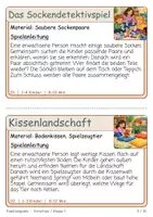 Vorschau - Spiele - 5 Spielsammlungen Spielen & Entdecken – 130 Spielkarten für Vorschule & Klasse 1: Regentage, Familienspiele, Naturspiele, Musikspiele, Ruhe & Konzentration, Wahrnehmung, Rhythmus, Kita & Grundschule als PDF - Seite 3