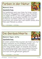 Vorschau - Spiele - Naturspiele – 26 Spielkarten für Vorschule & Klasse 1: Natur entdecken, Draußenspiele, Wahrnehmung, Beobachten, Umwelt, Kita & Grundschule – illustrierte Spielanleitungen als PDF - Seite 2