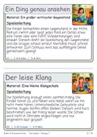 Vorschau - Spiele - Ruhe & Konzentration – 26 Spielkarten für Vorschule & Klasse 1: Ruheübungen, Wahrnehmung, Zuhören, Gedächtnis, Aufmerksamkeit, Kita & Grundschule – illustrierte Spielanleitungen als PDF - Seite 2
