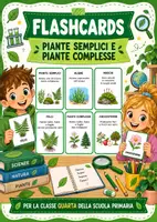 anteprima - Flashcard - Flashcards piante semplici e piante complesse - Pagina di copertina