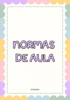 Vista previa - Decoración del aula - NORMAS DE CLASE - Portada