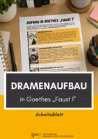 Vorschau - Arbeitsblätter - Sparpaket zum Drama "Faust I" (Goethe) - Seite 1