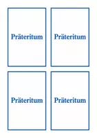 Vorschau - Stationenlernen - Verben & Zeitformen – lustiges Kartenspiel mit Quatschsätzen - Seite 3