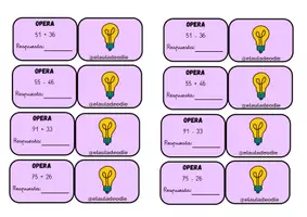 Vista previa - Tarjetas / Manipulativos - Rumbo a... TABLERO ABN - página 3