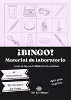 Vista previa - Juegos / Gamificación - Material Laboratorio y Seguridad BINGO | ESO | Química | Biología - Portada