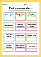 Vista previa - Juegos / Gamificación - Find someone who - página 1