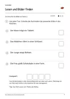 Vorschau - Arbeitsblätter - Das Geheimnis der Schokoladenwerkstatt – Deutsch Klasse 2: Leseheft, Lesen & Schreiben, Leseverständnis, Bildlesen in 3 Stufen, Wortschatz, Silben, Nomen, Geschichten schreiben, Arbeitsblätter mit Lösungen - Seite 3