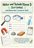 Vorschau - Arbeitsblätter - Laborführerschein: Start in Natur und Technik Klasse 5 - Deckblatt