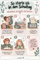 Vorschau - Präsentationen/Tafelbilder - Classroom Management – Unser Schulalltag läuft rund 🌿 Plakate Visualisierungen - Seite 2