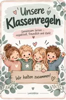 Vorschau - Poster - Classroom Management Unsere Klassenregeln - Deckblatt