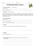 Vorschau - Arbeitsblätter - Karteninterpretationsübung Vorlage 3fach-Diff. - Seite 2