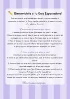 Vista previa - Refuerzo / NEE / Materiales de apoyo - Guía espaciadora de escritura para niños - página 1