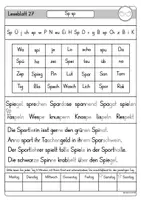 Vorschau - Arbeitsblätter - Leseblätter in Anlehnung an ZEBRA - Teil C I Klasse 1 I Druckschrift - Seite 1