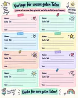 Vorschau - Mal- und Bastelvorlagen - Schulstart & Klassendeko: Wand der guten Taten - Seite 3