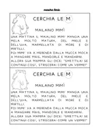 anteprima - Esercizi - Consonanti M - L - T - classe 1 - maestra Ilaria - Pagina 2
