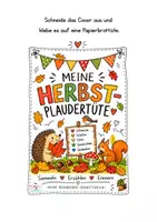 Vorschau - Mal- und Bastelvorlagen - Herbstferien: Mit der Plaudertasche von den Herbstferien schreiben und erzählen. - Seite 2