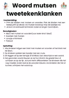 Voorbeeld - Compleet spellenpakket tweetekenklanken met 14 spellen - Pagina 3
