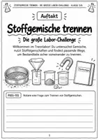 Vorschau - Unterrichtsreihen - Stoffe Challenge | Klasse 5/6 Unterrichtsreihe - Seite 1
