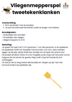 Voorbeeld - Vliegenmepperspel tweetekenklanken - Pagina 2