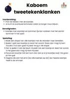 Voorbeeld - kaboem met de tweetekenklanken - Pagina 2