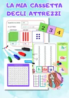anteprima - Flashcard - La mia scatola degli attrezzi di matematica_classeII - Pagina di copertina