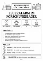 Vorschau - Stationenlernen - Brandfall & Sicherheit | Klasse 7/8 Escape Room - Seite 3