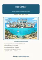 Vorschau - Arbeitsblätter - Das Echolot – Lesespurgeschichte mit Rätselaufgaben (Klasse 8) - Seite 1