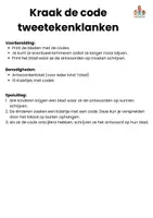 Voorbeeld - Kraak de code tweetekenklanken thema winter - Pagina 2