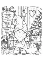 Vorschau - selbst erstellte Cliparts/Grafiken - Weihnachtswichtel_Ausmalbilder - Seite 3