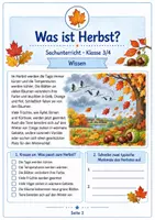 Vorschau - Unterrichtsreihen - Die Jahreszeiten: Herbst Sachunterricht Klasse 3 bis 4 - Seite 2
