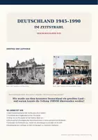 Vorschau - Arbeitsblätter - Deutschland 1945–1990 im Zeitstrahl | Gallery Walk | Geschichte 9/10 - Seite 1