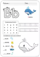 Aperçu - Feuilles d'exercices - Mon livret d'écriture - Animaux - Page 2