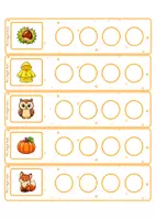 Aperçu - Apprentissages en autonomie - 🍂 Dénombrer les syllabes de l’automne : PS-MS-GS🦔🍁 - Page 2