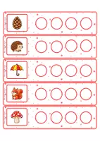 Aperçu - Apprentissages en autonomie - 🍂 Dénombrer les syllabes de l’automne : PS-MS-GS🦔🍁 - Page 3