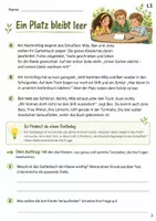 Vorschau - Arbeitsblätter - Leseverständnis Klasse 4 – Lesemission Schulgarten: Das verschwundene Gartenbuch - Seite 2