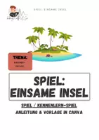 Vorschau - Spiele - Spiel | Kennenlern-Spiel | Einsame Insel - Deckblatt