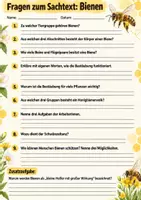 Vorschau - Arbeitsblätter - Materialpaket: Sachtexte mit Fragen zum Thema Kürbis, Sonnenblume, Biene und Kartoffel - Seite 3