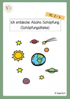 Vorschau - Arbeitsblätter - Allahs Schöpfung entdecken - Schöpfungstheke - Deckblatt