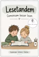 Vorschau - Arbeitsblätter - Lesetandem - Sportler und Trainer Klasse 2-3 - Deckblatt