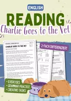 Vorschau - Arbeitsblätter - Reading Comprehension - Charlie Goes to the Vet (Part 3) - Deckblatt