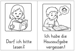 Vorschau - Poster - Sätze im Klassenzimmer: Plakate - Seite 1
