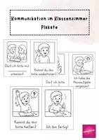 Vorschau - Poster - Sätze im Klassenzimmer: Plakate - Deckblatt