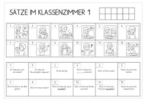 Vorschau - Stationenlernen - Kommunikation im Klassenzimmer: Spiel - Seite 1