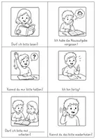 Vorschau - Stationenlernen - Kommunikation im Klassenzimmer: Merkblätter für das Heft - Seite 2