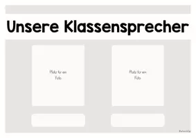 Vorschau - Arbeitsblätter - Klassensprecherwahl | Wahlzettel , Aushänge, Steckbrief | Demokratie - Seite 2