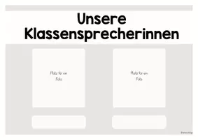 Vorschau - Arbeitsblätter - Klassensprecherwahl | Wahlzettel , Aushänge, Steckbrief | Demokratie - Seite 3