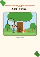 Vorschau - Arbeitsblätter - ABC Raetsel - Deckblatt
