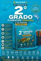 Vista previa - Unidades / Secuencias / Situaciones de Aprendizaje - Planeación Trimestral Premium 2.º de Primaria | Trimestre 1 | NEM 2026-2027 | Word Editable + PDF + Audios + Juegos Interactivos - Portada