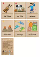 Vorschau - Poster - Bildkarten: Buchstabe V für den Schreiblehrgang - Seite 2