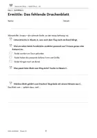 Vorschau - Arbeitsblätter - Gratis-Lesekrimi Herbst 3/4 – Drachenblatt - Seite 3